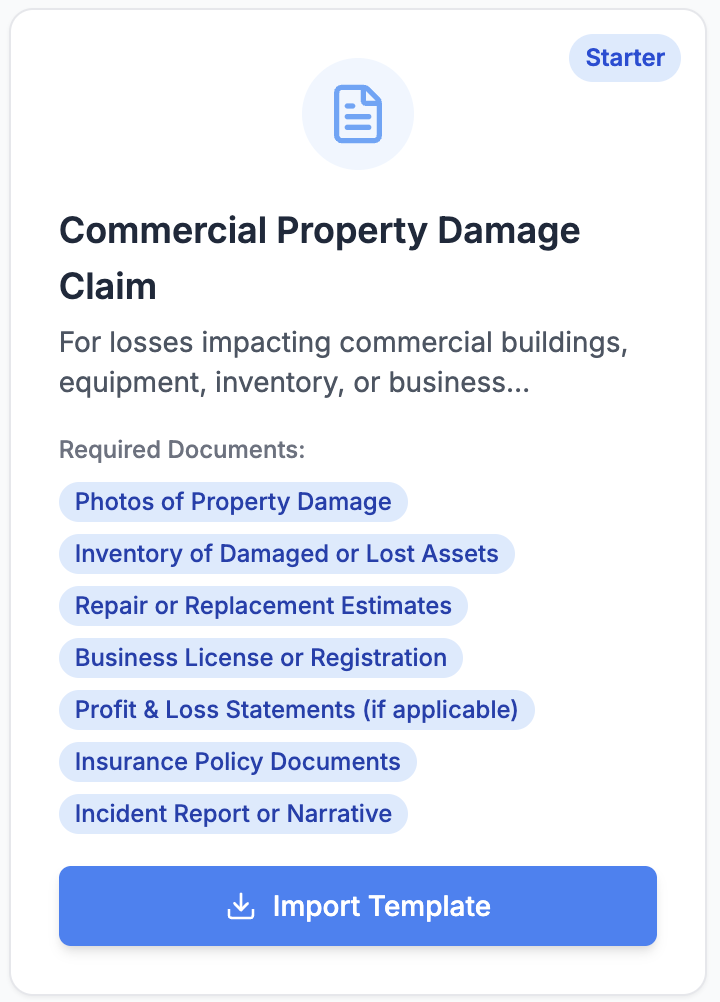 LoanPigeon intake dashboard interface